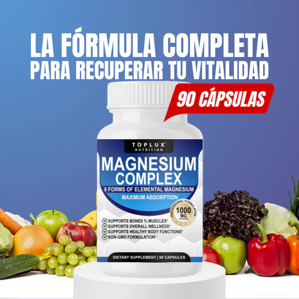 ✨ ¡RECUPERA TU BIENESTAR NATURAL! CON EL NUEVO COMPLEJO DE MAGNESIO MULTIFUENTE COMPLEX ✨💙